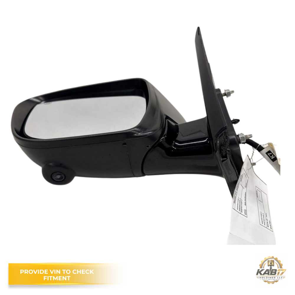 2018–2020 Nissan Pathfinder LH Driver Side Door Mirror w Camera Black OEM — view 4