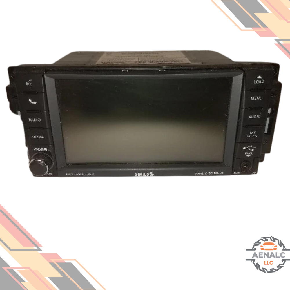 2010 Dodge Caravan Radio Receiver with Satellite OEM — view 1