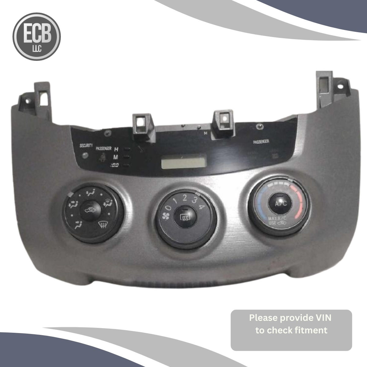 2006–2012 Toyota RAV4 A/C Heater Climate Control Manual OEM — view 1