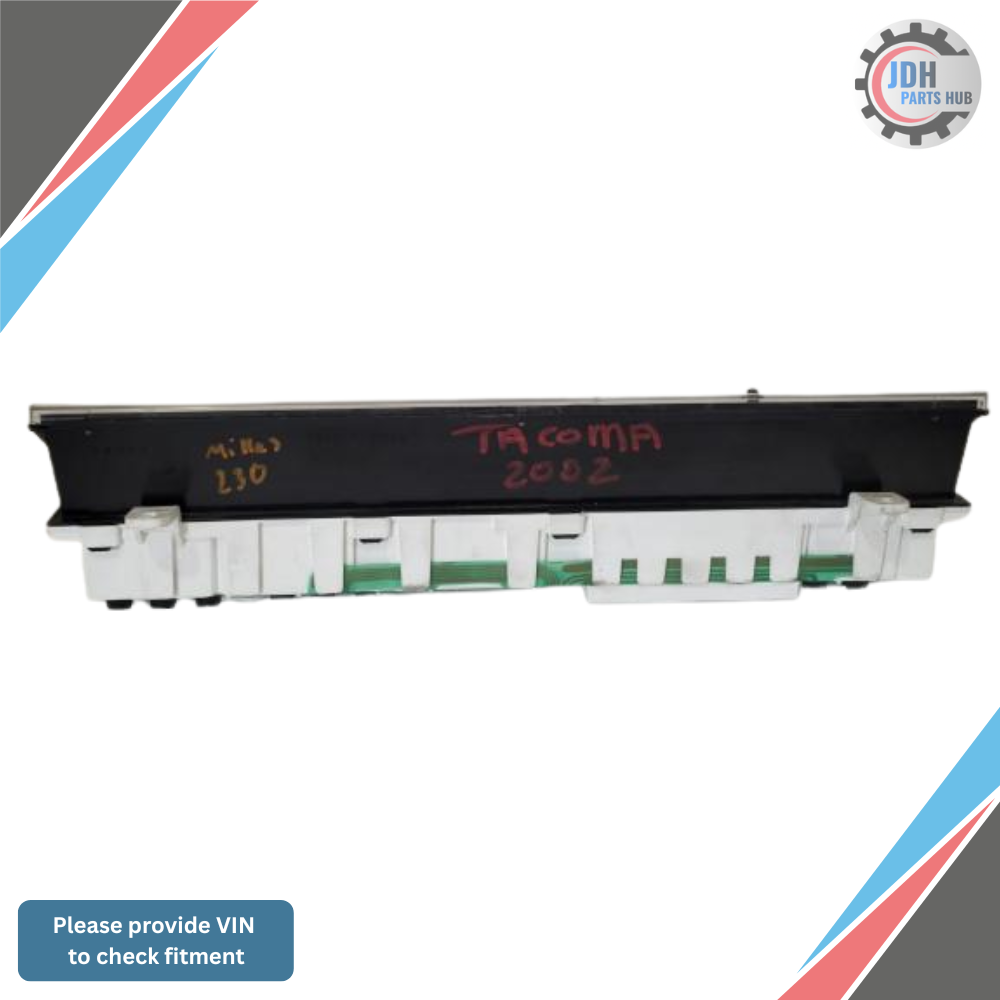 2001–2004 Toyota Tacoma AT Speedometer Gauges Cluster MPH With Tachometer Oem — view 2