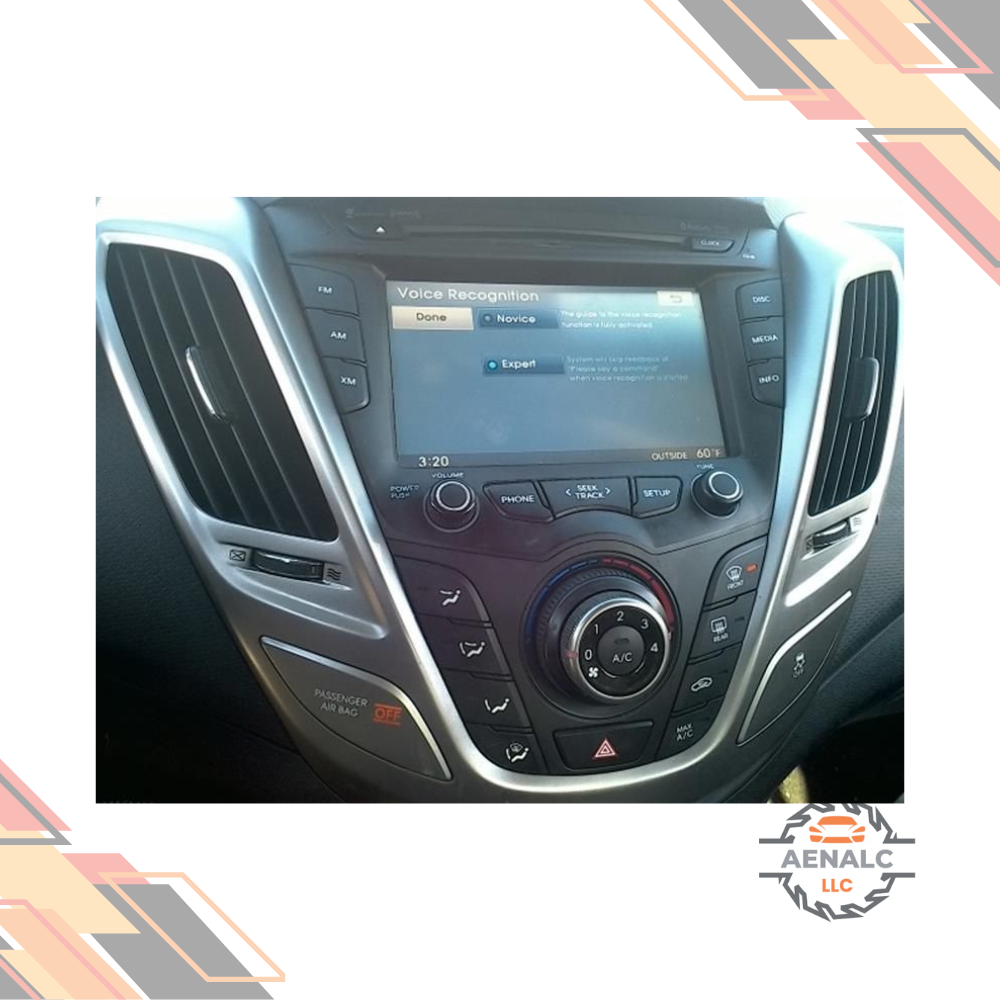 2012–2015 Hyundai Veloster Radio Display Receiver Satellite CD OEM 96560 2V720 — view 1