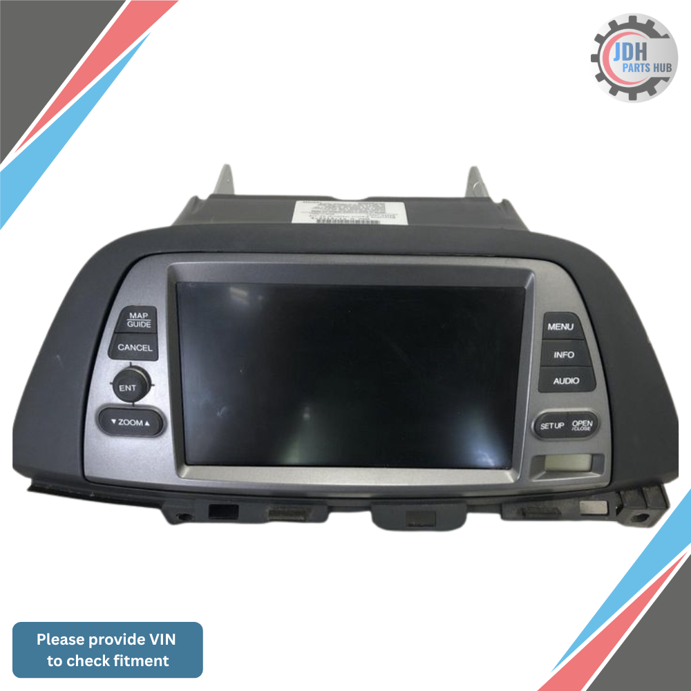 2007–2010 Honda Odyssey AM FM Navigation Radio DISPLAY SCREEN OEM 07 08 09 10 — view 1