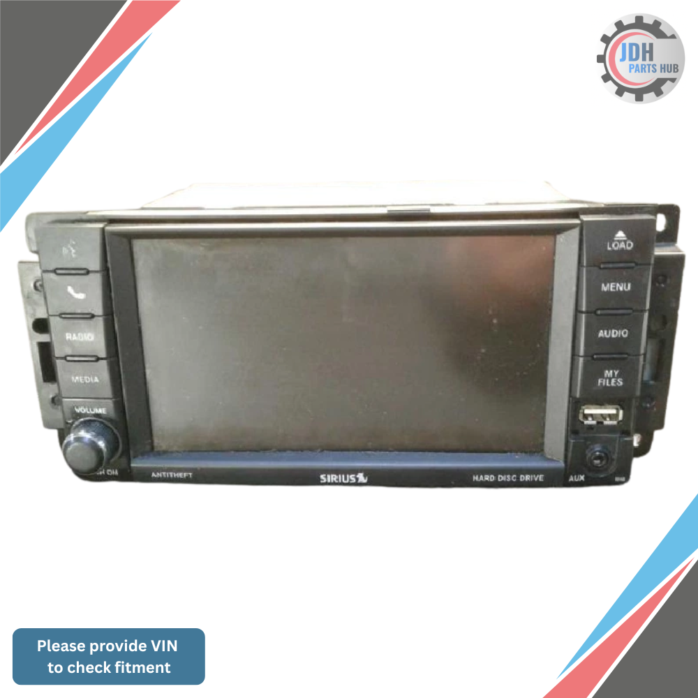 2013–2017 Jeep Compass AM FM Radio Receiver Navigation With Display Screen OEM — view 1