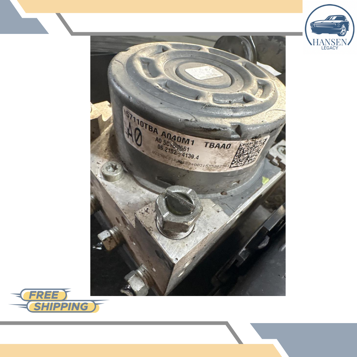 2016–2018 Honda Civic ABS Anti Lock Brake Actuator Pump AT — view 2