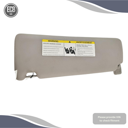 2012–2013 BMW 328i 335i RH Passenger Sunvisor Sun Visor with Mirror OEM — view 3