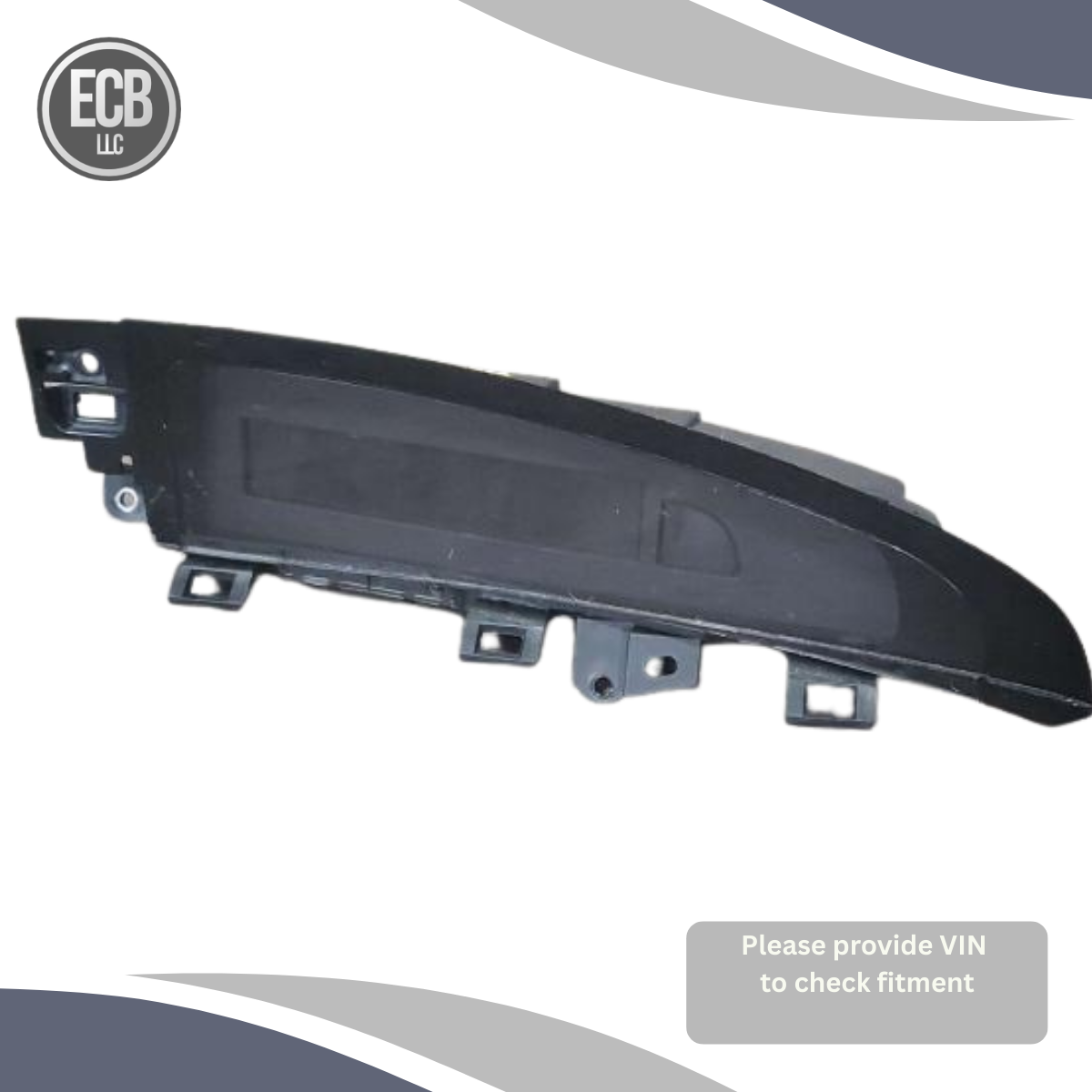 2012–2013 Mazda 3 Dash Information/GP<wbr/>S/TV Display Screen OEM — view 1