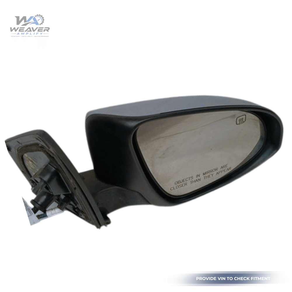 2014–2019 Toyota Corolla Right Passenger Side View Door Mirror Heated Silver OEM — view 2