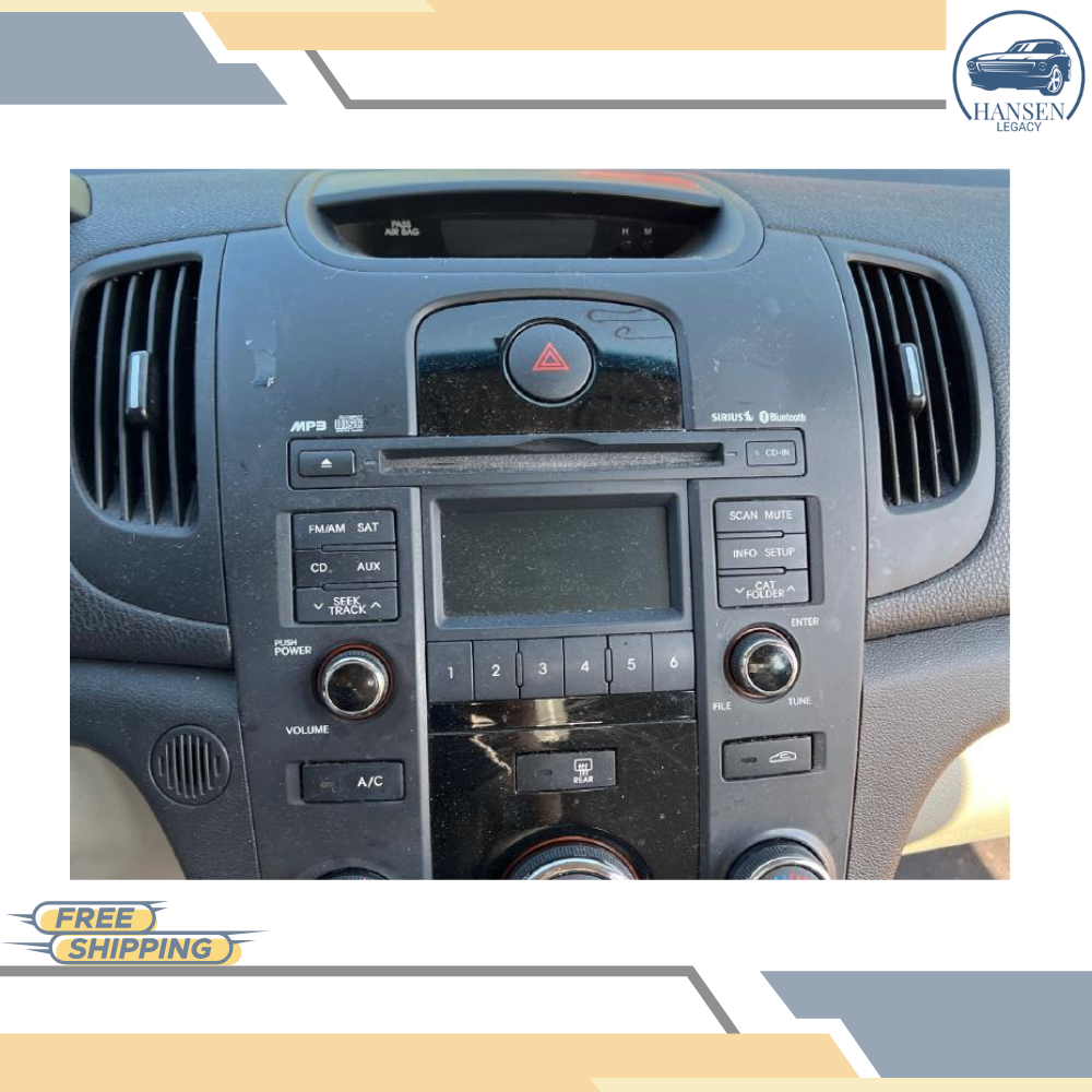 2010–2013 KIA Forte SDN CPE Radio AM FM CD MP3 Satellite Bluetooth Receiver OEM — view 2