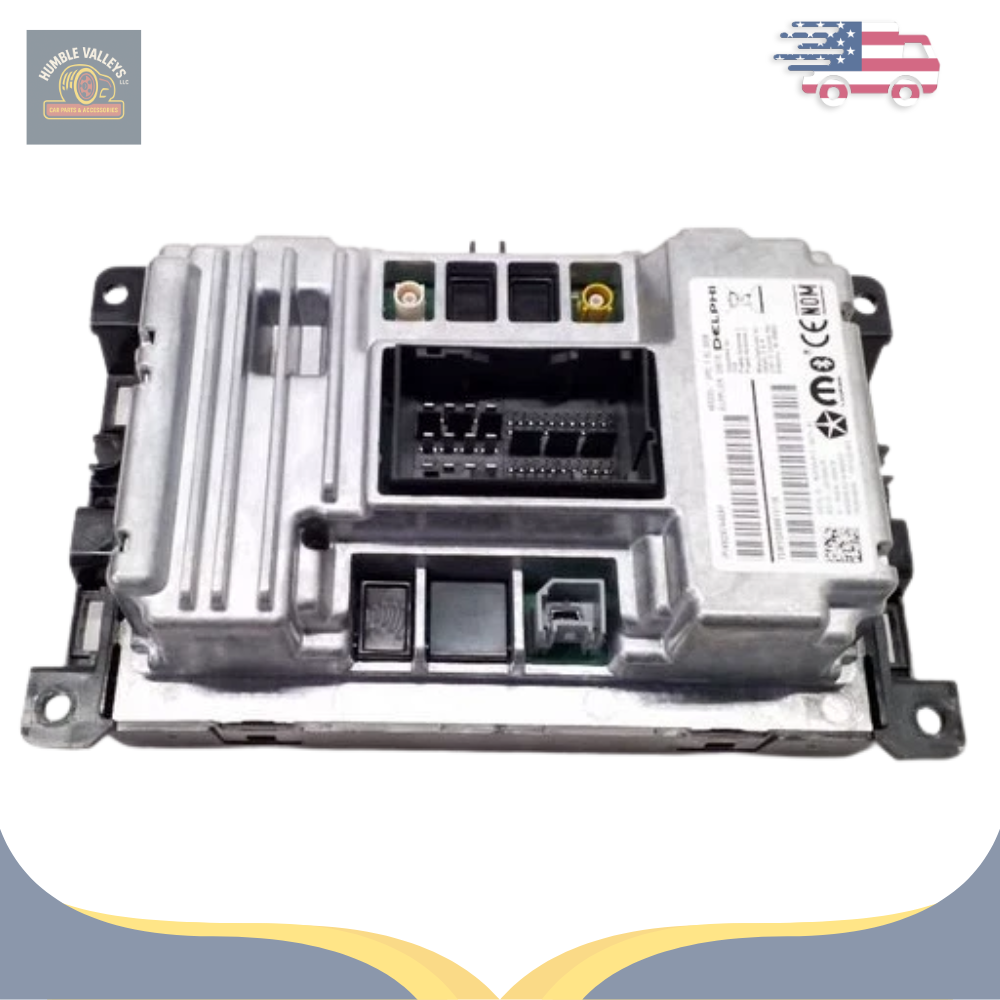 2019 Jeep Cherokee Radio Receiver 7" Screen Bluetooth Satellite OEM — view 4
