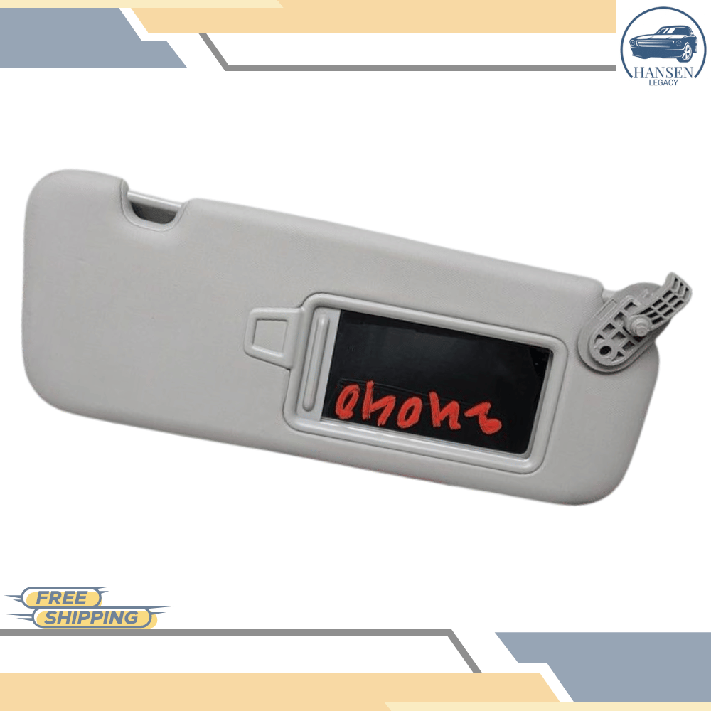 2017–2020 Hyundai Elantra RH Passenger Sunvisor Sun Visor with Mirror OEM — view 3