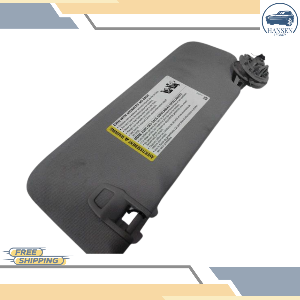 2020–2023 Chevrolet Equinox RH Passenger Sunvisor Sun Visor with Mirror & Light OEM — view 1