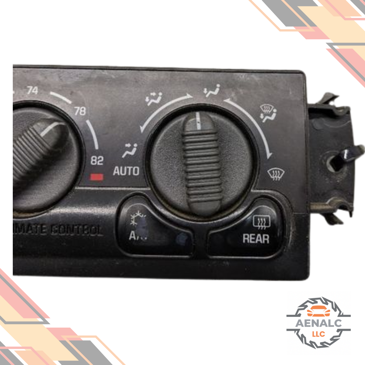 2000–2002 Chevrolet Suburban 1500 2500 AC Heater Temp Control Dash Mounted ATC — view 4