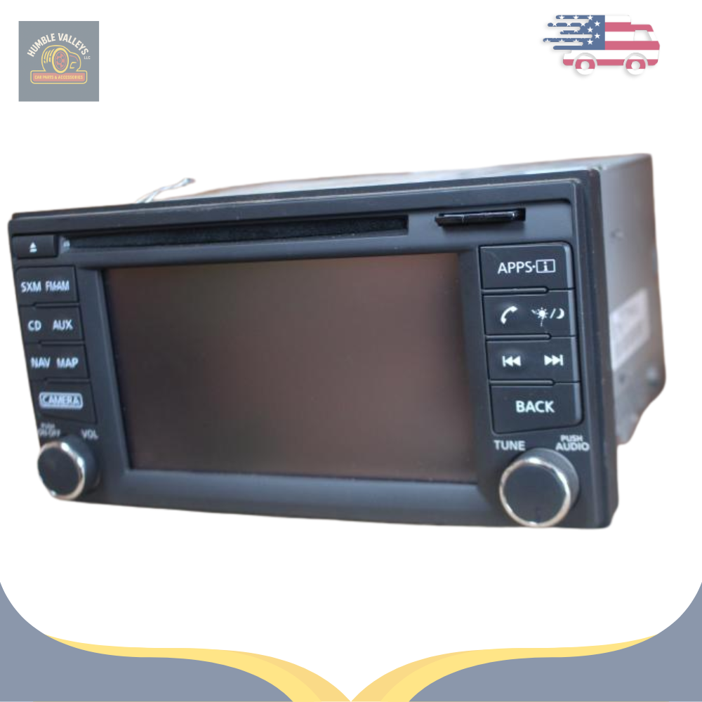 2015–2017 Nissan NV 200 1500 2500 3500 Radio Display Receiver NAV AM FM CD MP3 — view 2