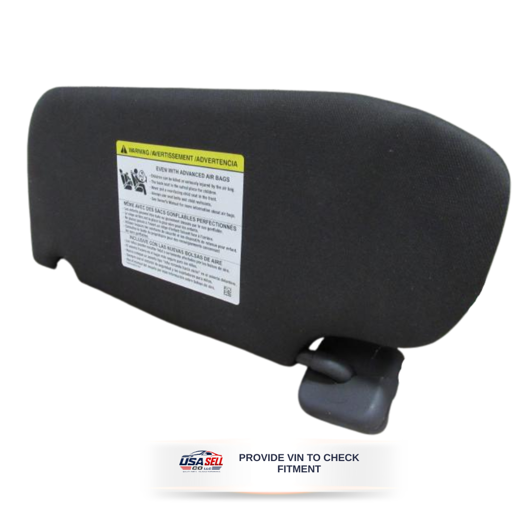 2013–2019 Ford Taurus RH Passenger Sunvisor Sun Visor with Mirror & Light OEM — view 2