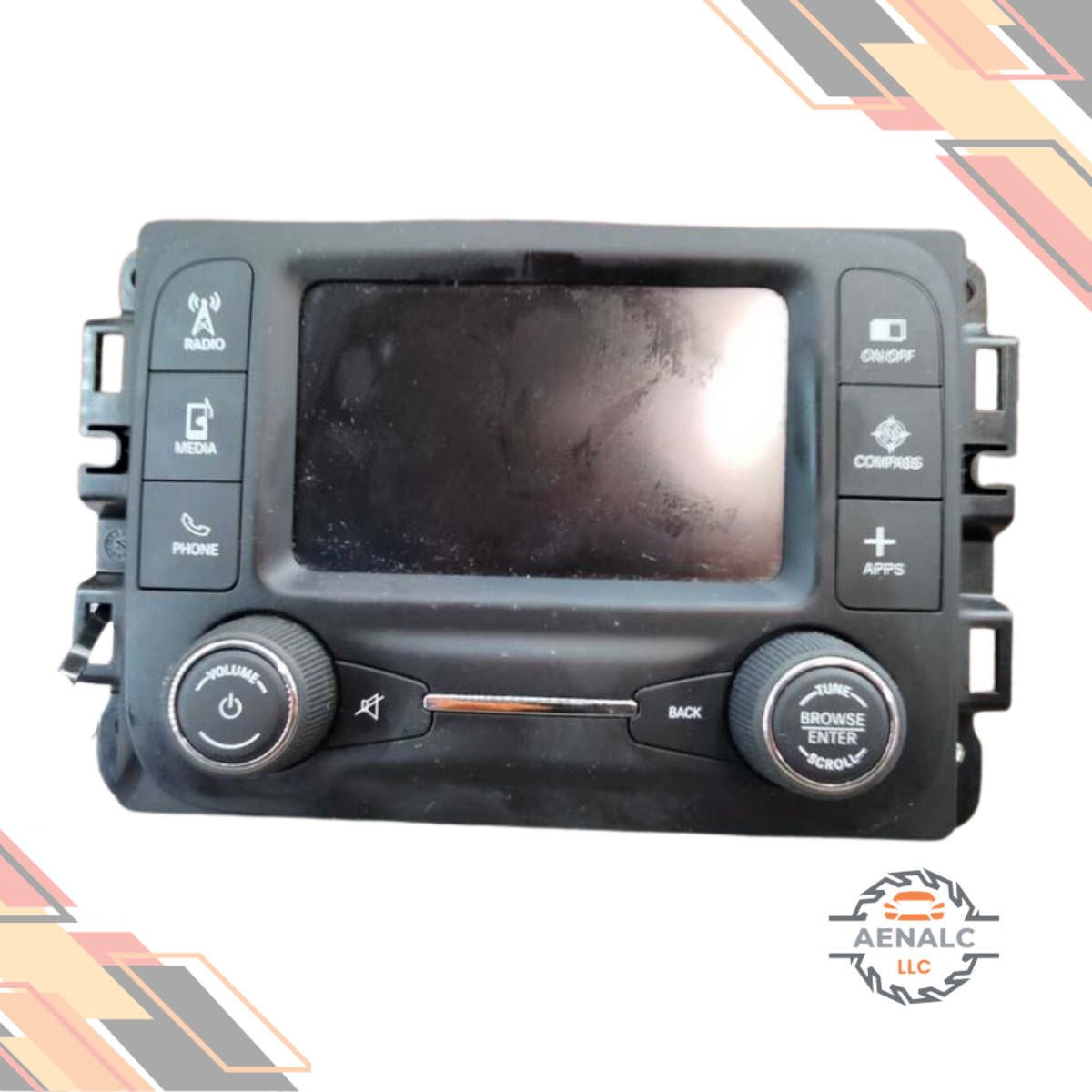 2015–2017 Jeep RENEGADE 5" Touch Radio Display Receiver Satellite OEM 15 16 17 — view 3