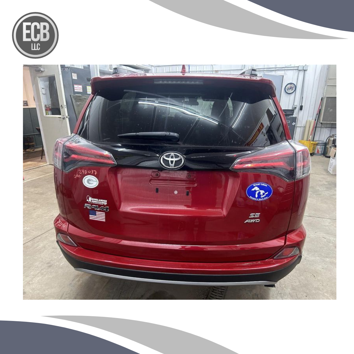 2016–2018 Toyota RAV4 OEM AM FM CD Sirius XM Radio Display & Receiver OEM — view 5