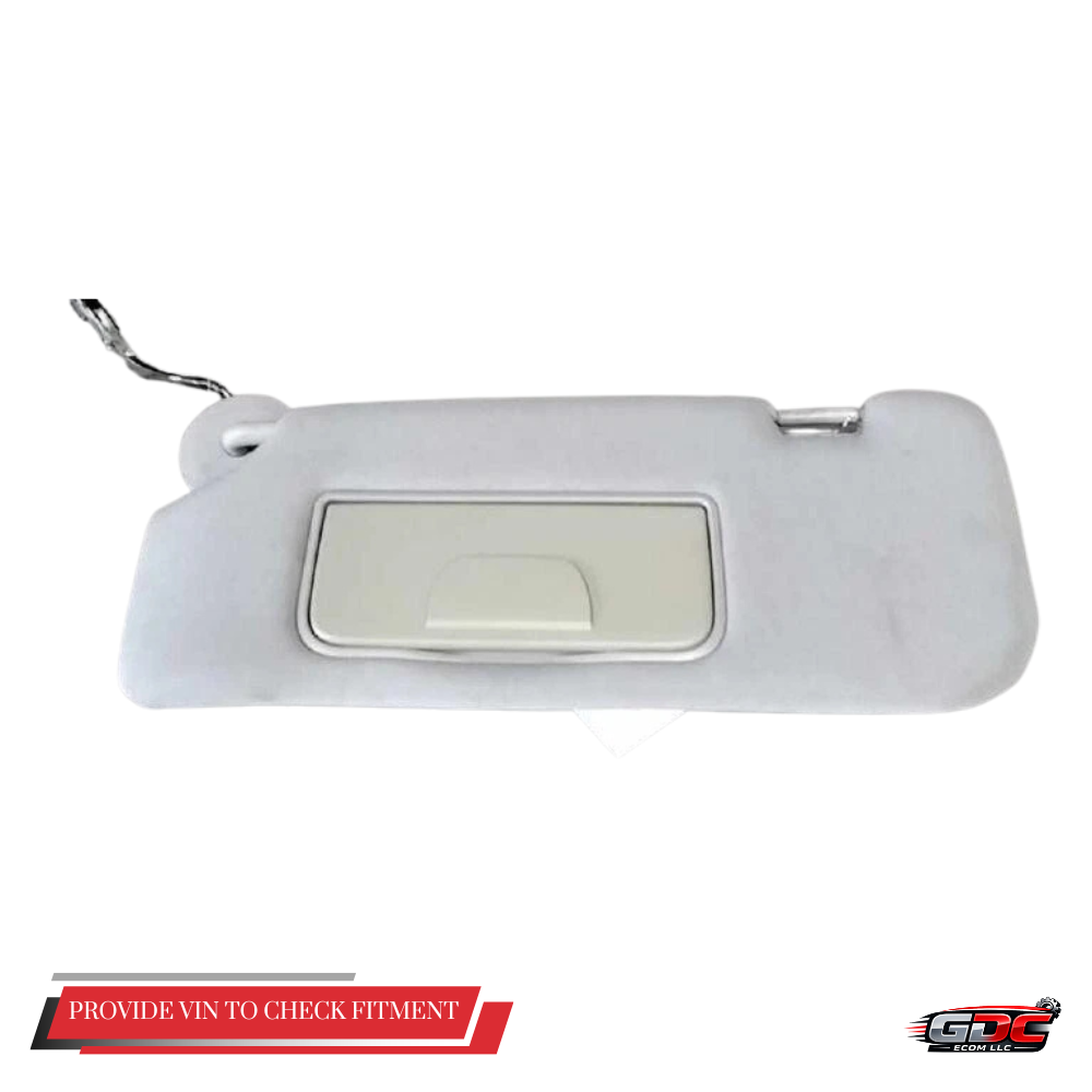 2012–2015 Chevrolet Captiva Left Driver Sun Visor Gray OEM — view 1