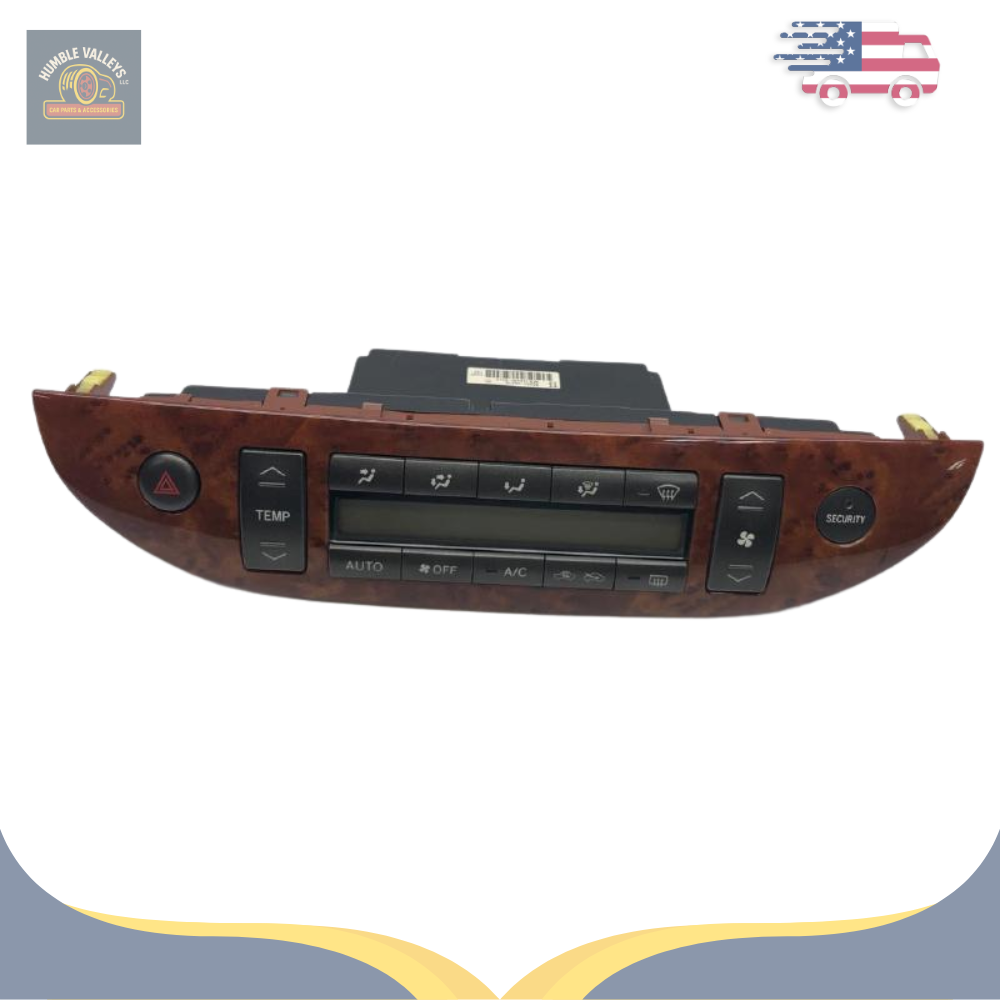 2002–2006 TOYOTA CAMRY AC HEAT TEMPERATURE CLIMATE CONTROL 1 PLUG OEM — view 1