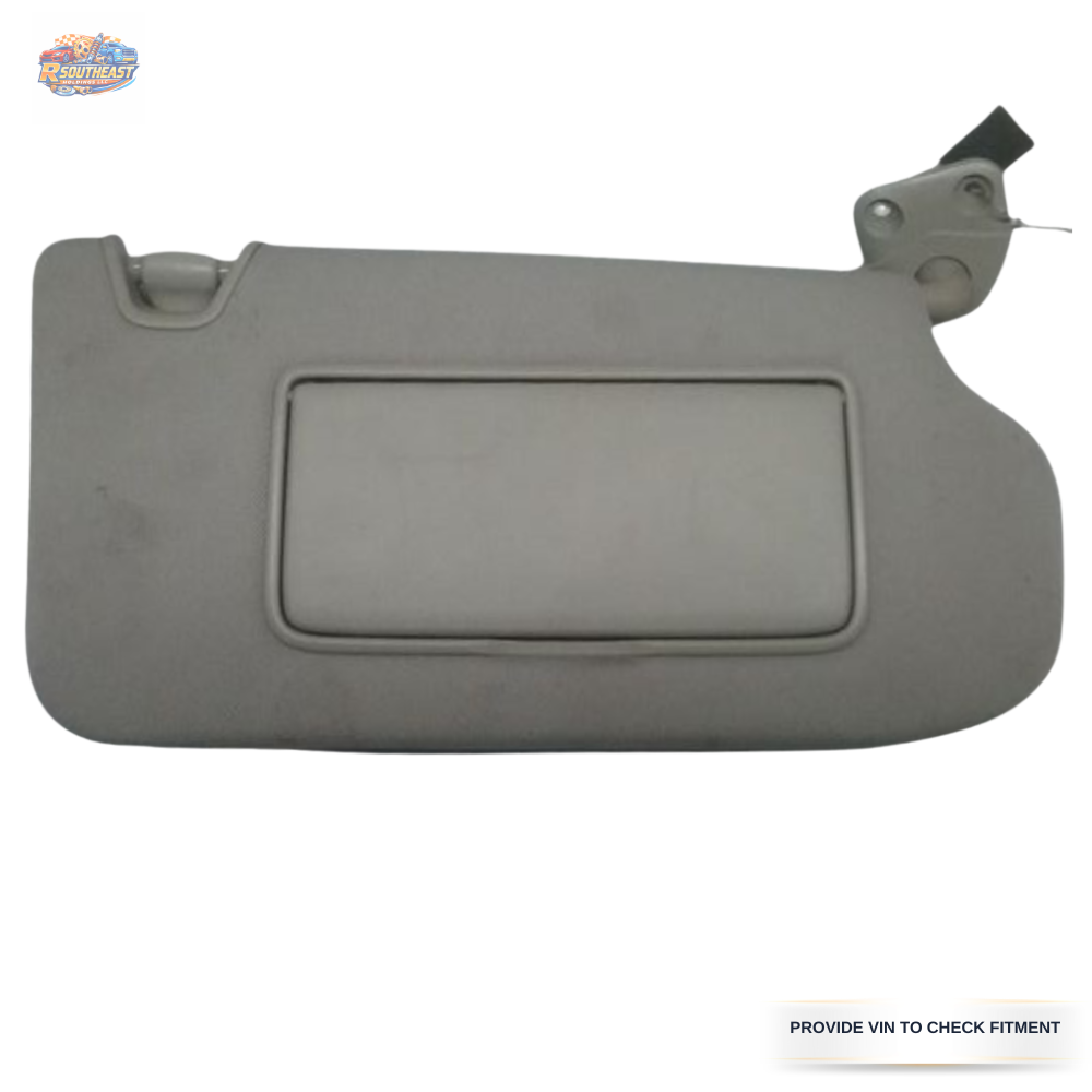 2014–2023 Infiniti Q50 RH Passenger Sunvisor Sun Visor with Mirror & Light OEM — view 1