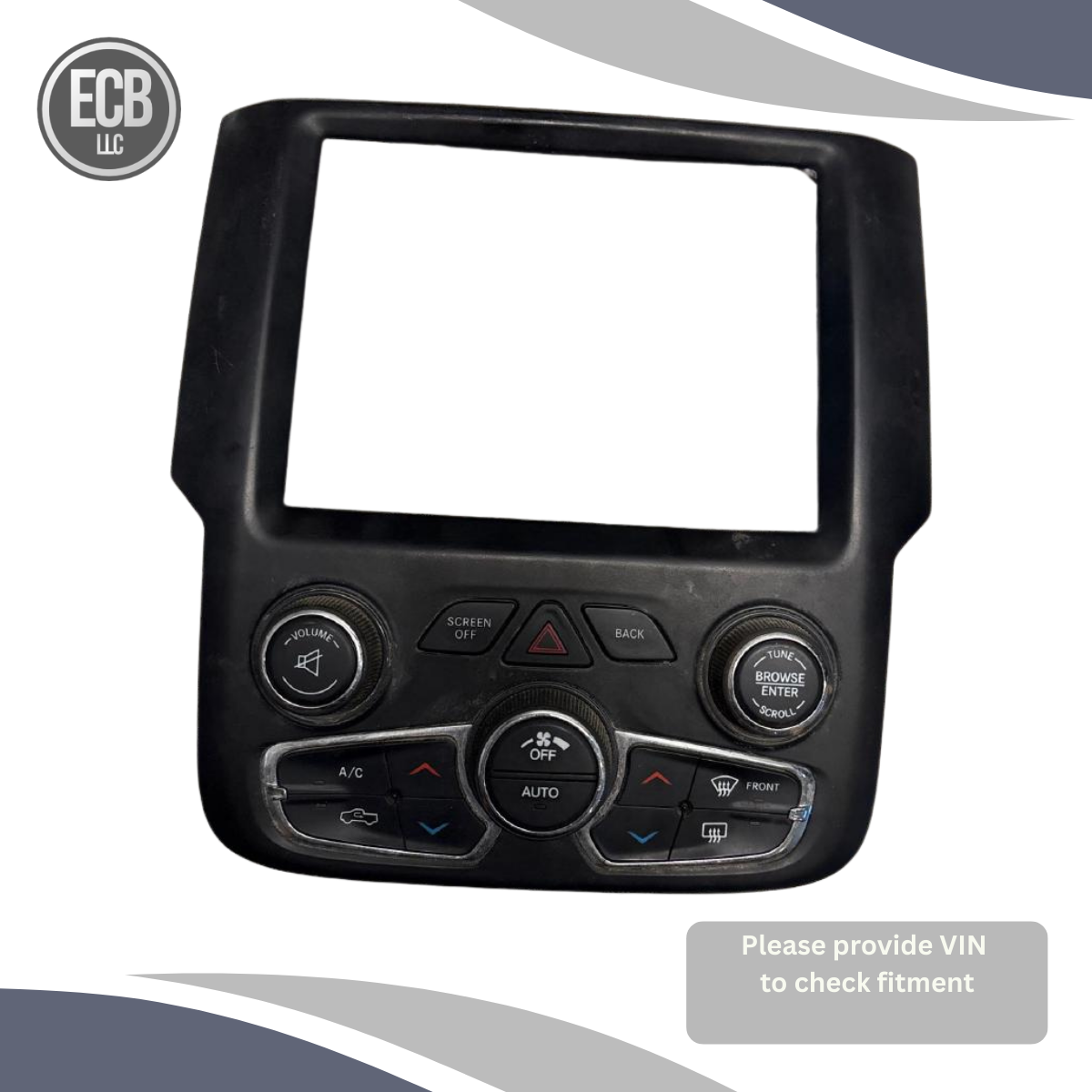 2013–2023 Dodge Ram 1500 Dual Zone AC Climate Heater Temperature Control OEM — view 1