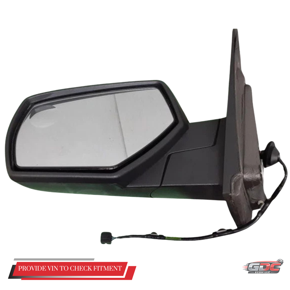 2014–2019 Chevrolet Silverado 1500 Left Driver Side View Door Mirror Maroon — view 2