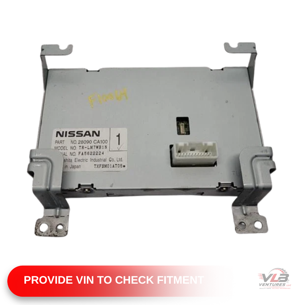 2004–2007 Infiniti QX56 Front Center Dash Mounted Display Screen Navigation — view 2