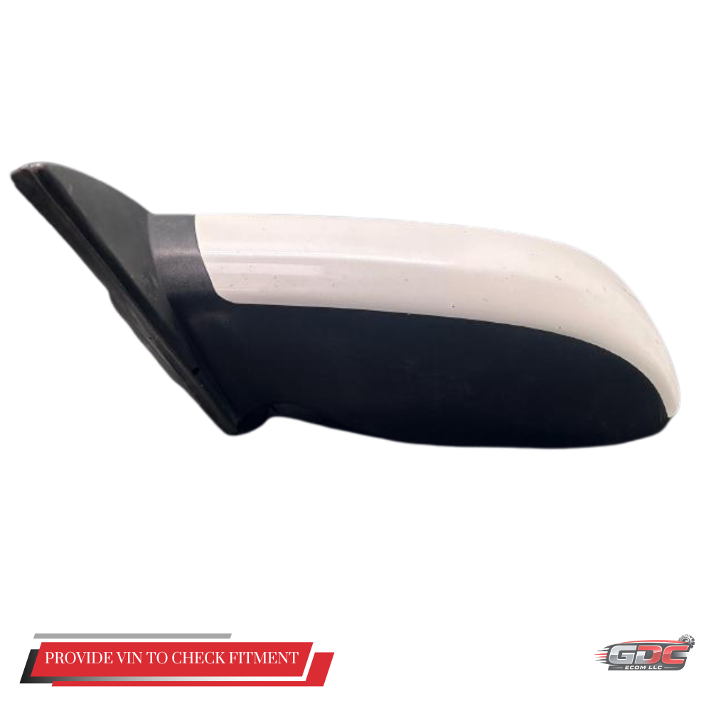 2007–2012 Nissan Altima Sedan Left Driver Side View Door Mirror White — view 3