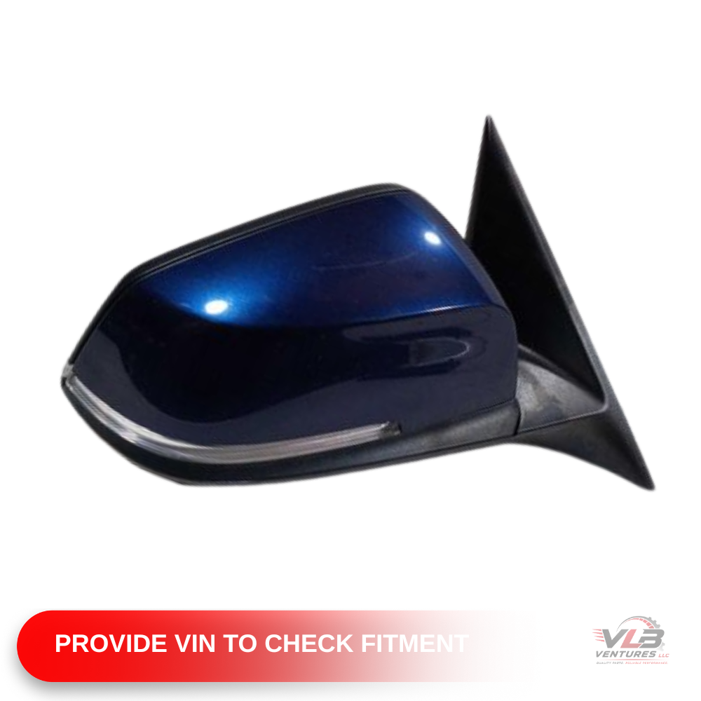 2013–2018 BMW 320I Passenger RH Side View Mirror Assembly OEM — view 1