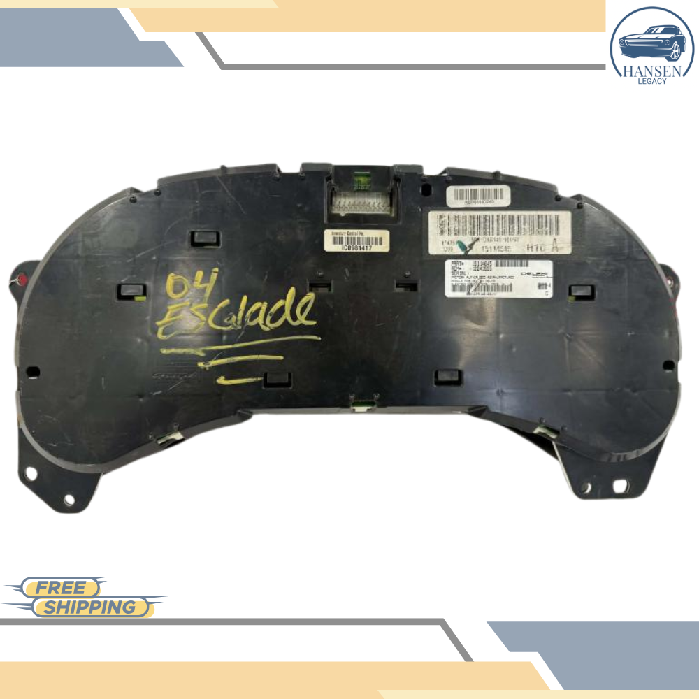 2003–2005 Cadillac Escalade ESV Speedometer Head Cluster US Market OEM — view 4