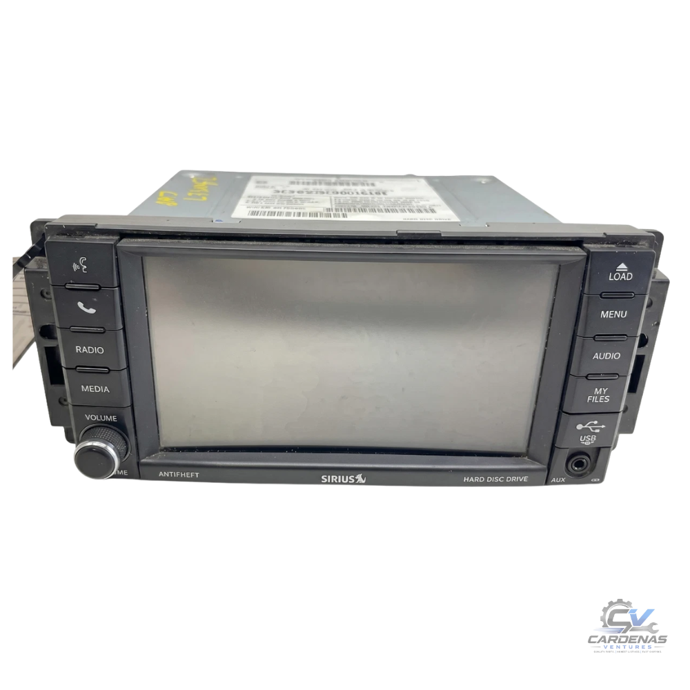 2012–2016 Chrysler Town & Country Multimedia SAT DVD Radio RBZ OEM — view 1