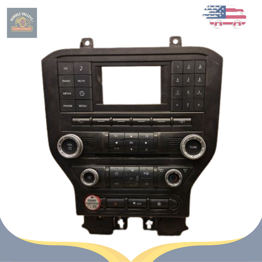2016–2017 Ford Mustang Radio Control Panel 4.2 OEM — view 1