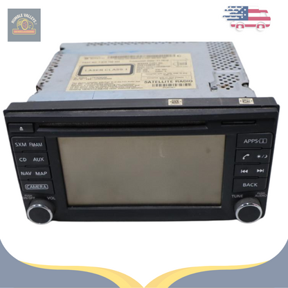 2015 Nissan Sentra CD Player Radio Receiver Navigation With Display Screen OEM — view 1