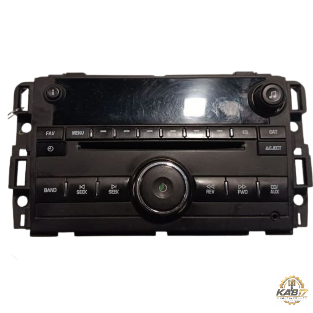 2007–2013 Chevrolet Silverado 1500 CD MP3 Player Radio Receiver OEM — view 1