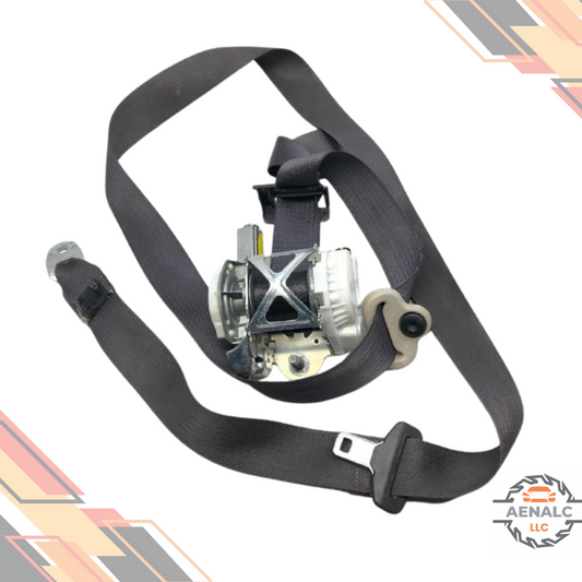 2013–2014 Ford Edge Front Left Driver Side Seat Belt Retractor Assembly Black — view 1