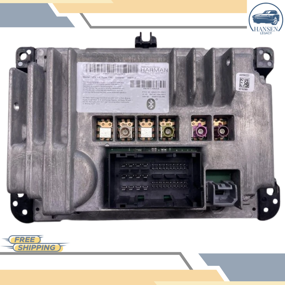 2016 Jeep Grand Cherokee Radio 8.4 Display and Receiver with Navigation OEM — view 2