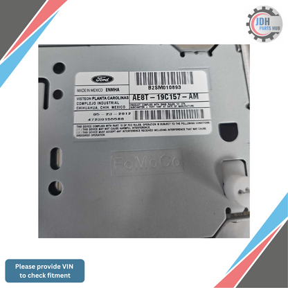 2011–2013 Ford Fiesta Radio Receiver AM FM CD Player Satellite OEM — view 4