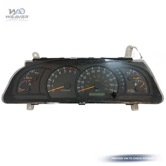 2003–2004 Toyota Tundra 8 cylinder MPH Speedometer Cluster Gauges OEM — view 1