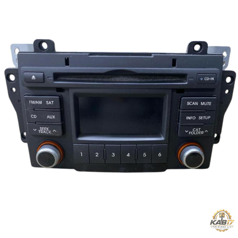 2010–2013 KIA FORTE SDN CPE RADIO AM FM CD MP3 SATELLITE BLUETOOTH RECEIVER OEM — view 1