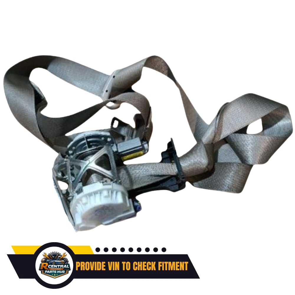 2013–2014 Ford Edge Front Left Driver Side Seat Belt Retractor Assembly Black — view 2