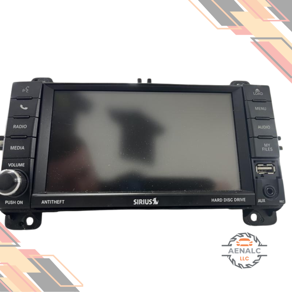 2011–2013 Dodge DURANGO Radio Display Receiver RBZ Satellite AM FM CD OEM 12 13 — view 3