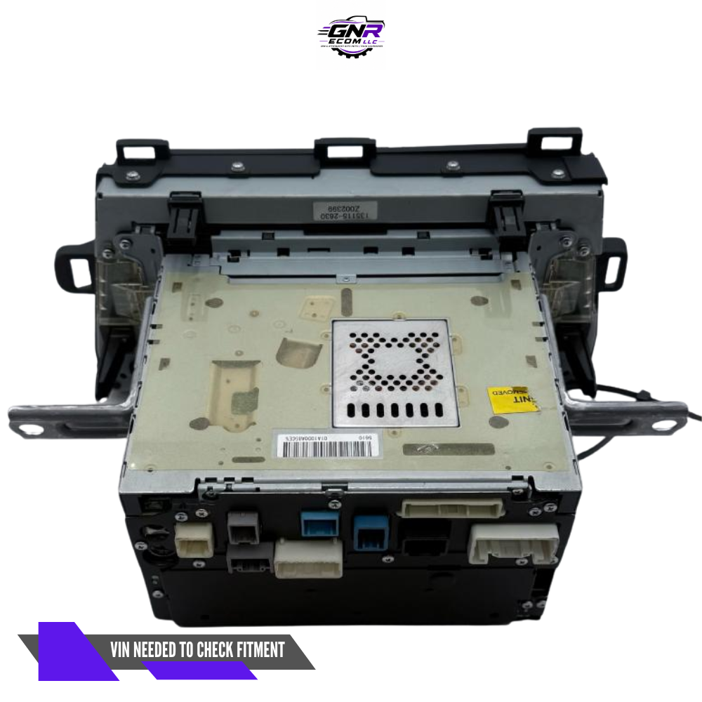 2010–2011 Toyota Prius Display Screen Dash Mounted Navigation Satellite OEM — view 2