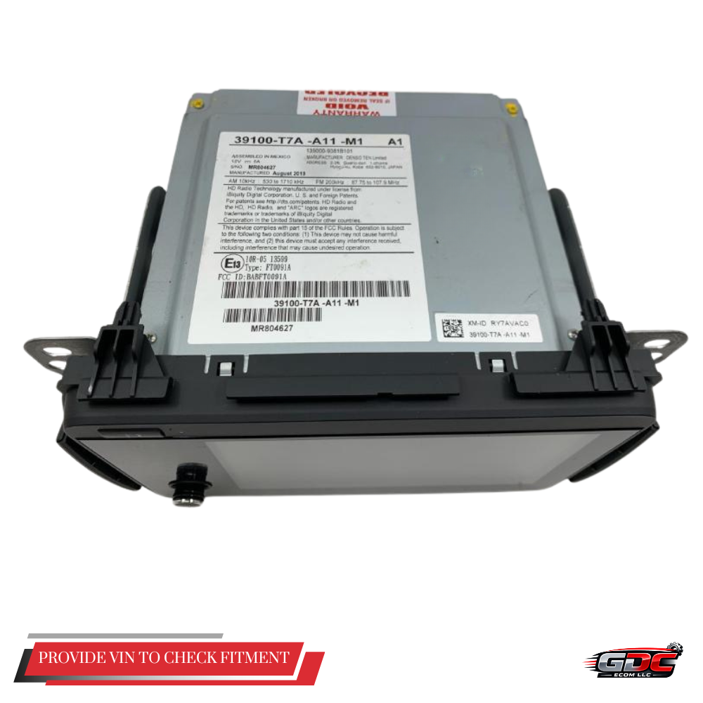 2019–2022 Honda HRV EX Model Radio Satellite Receiver OEM — view 2