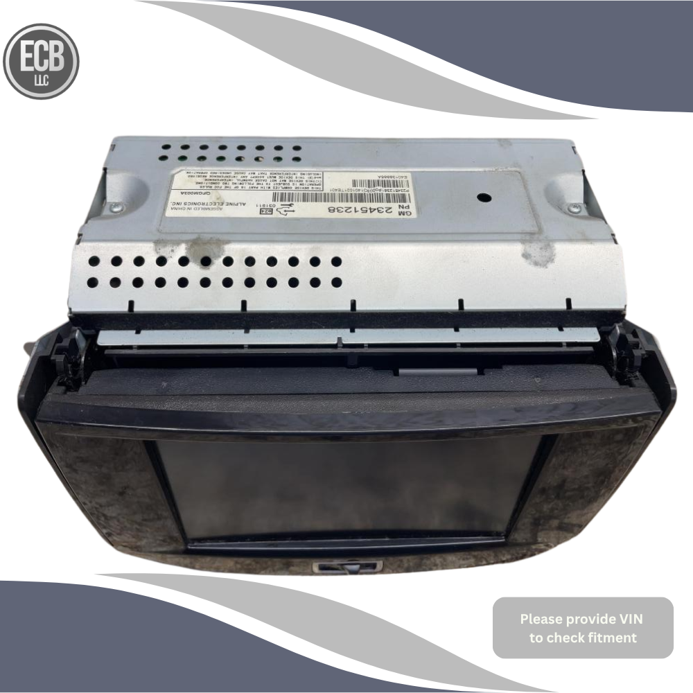 2013–2016 Chevrolet Malibu Information Radio Display Screen Option UDY OEM — view 2