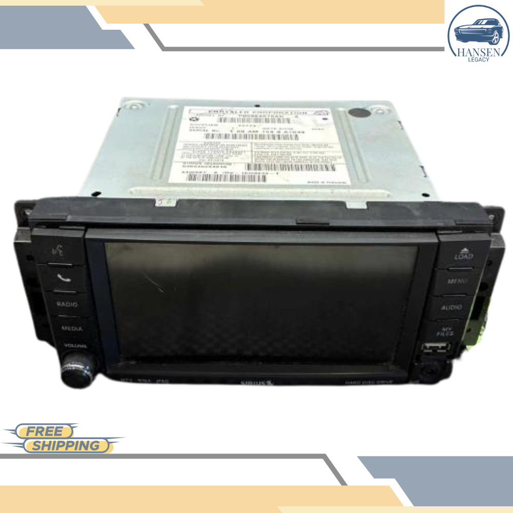 2010 Dodge Caravan Radio Receiver with Satellite OEM — view 1