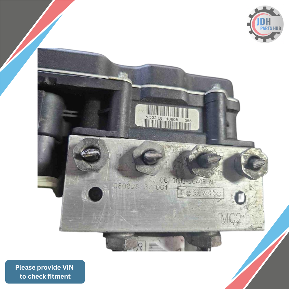2009 Lincoln MKS Anti Lock Brake Actuator Pump ABS OEM — view 2