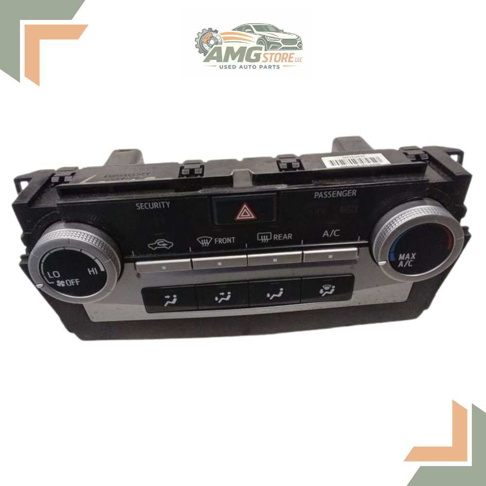 2012–2014 Toyota Camry Manual A/C AC Temperature Control 12 13 14 — view 3
