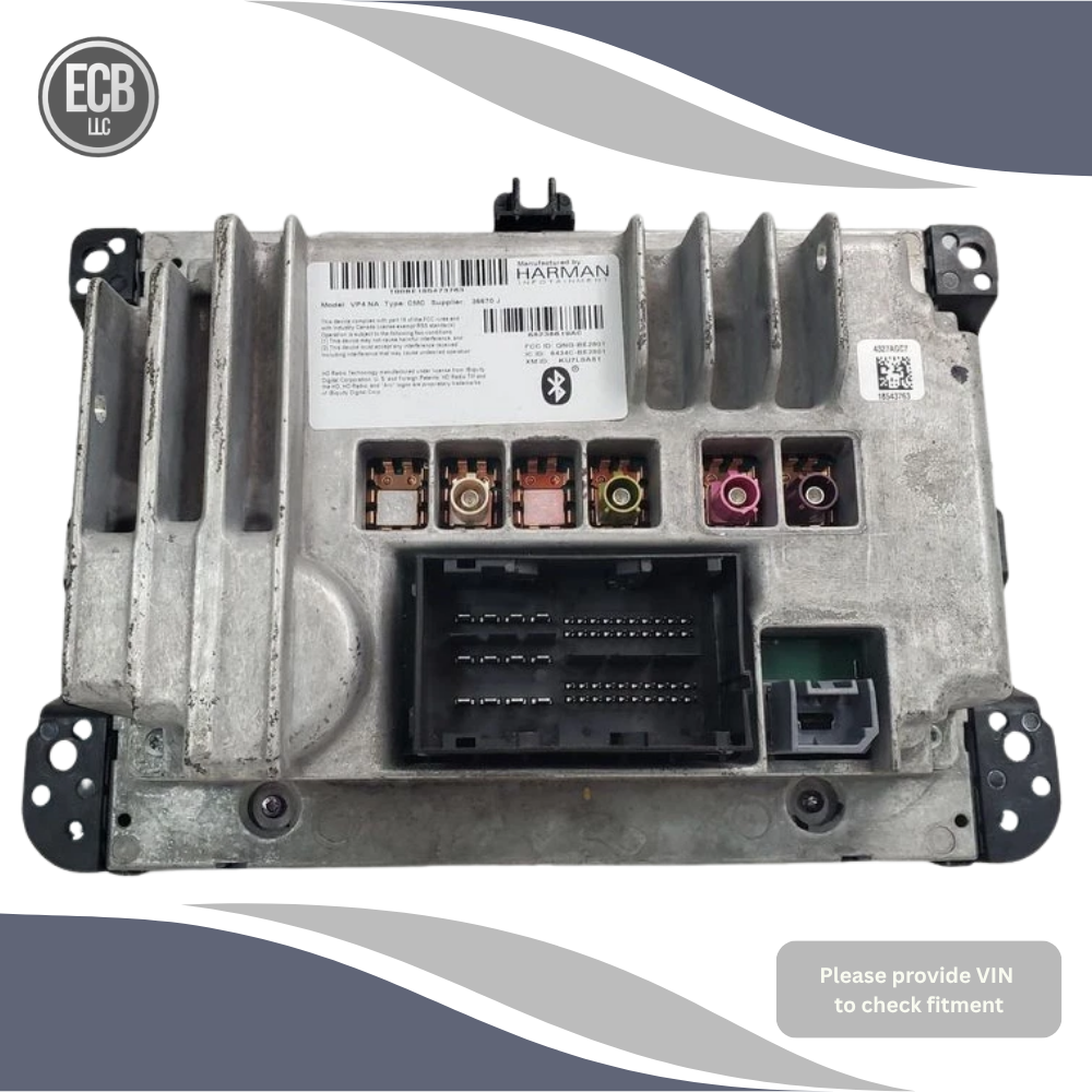 2015 Jeep Grand Cherokee Radio Display 8.4" Navigation Telematics OEM — view 2