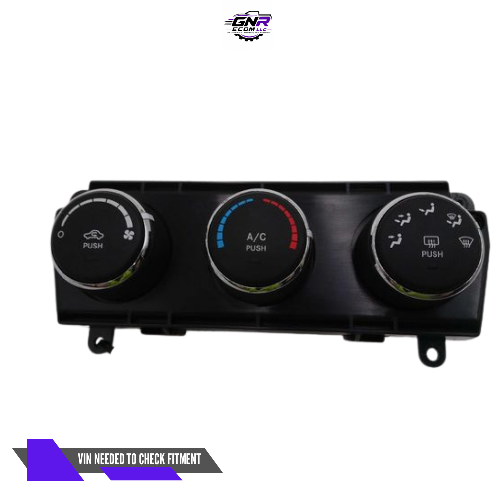 2011–2013 Jeep Wrangler Climate AC Heater Temperature Control OEM — view 1