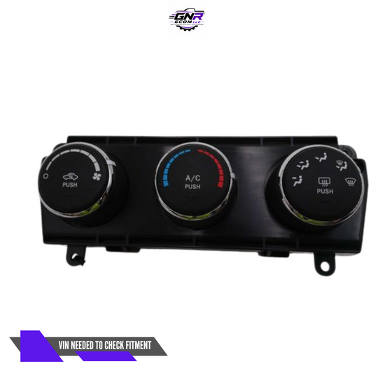 2011–2013 Jeep Wrangler Climate AC Heater Temperature Control OEM — view 1