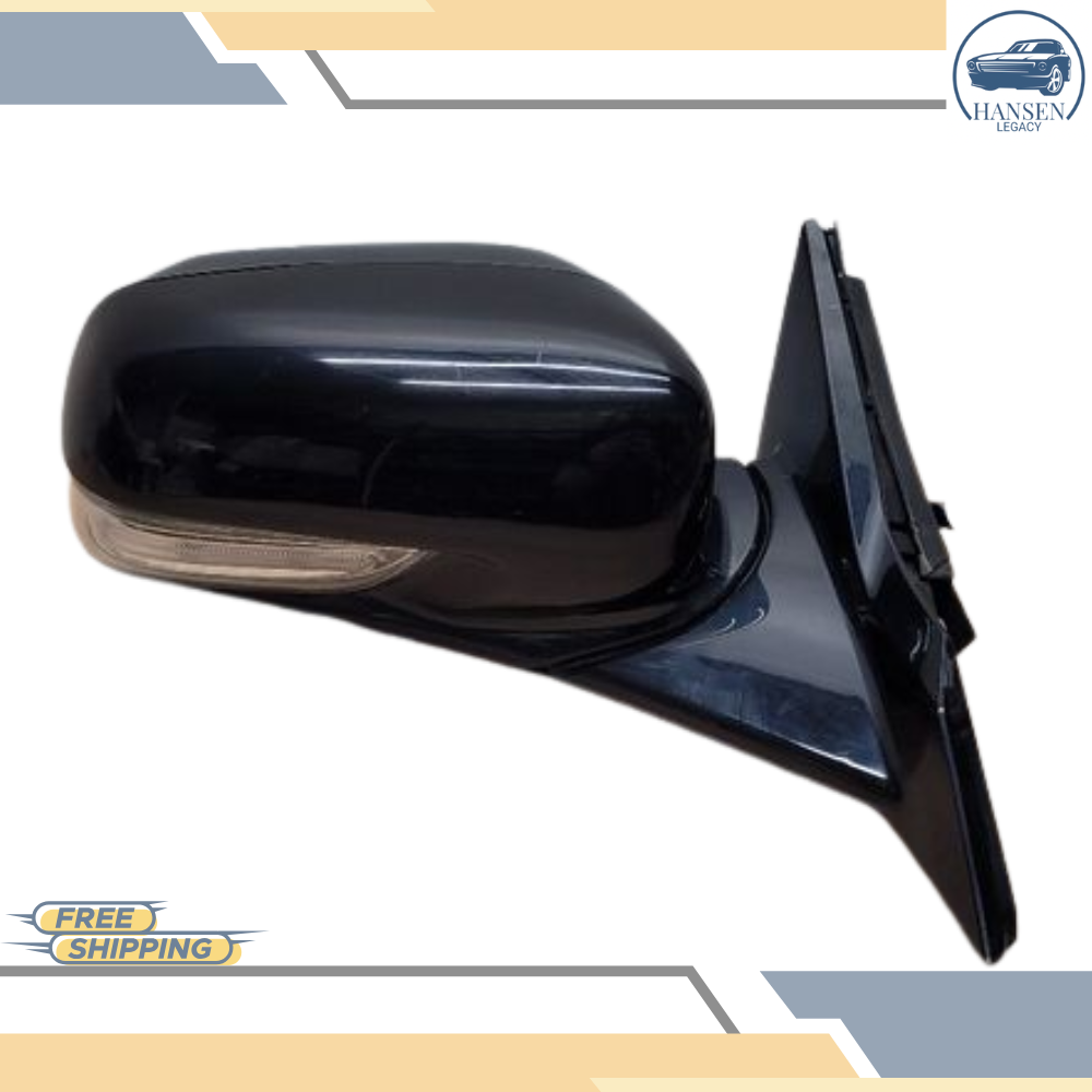 2009–2014 Acura TL Passenger Right Side View Door Mirror Assembly OEM — view 1